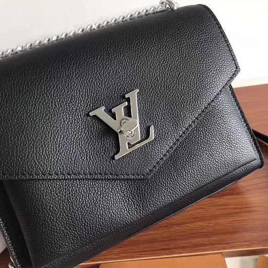 Louis Vuitton Outlet Original Leather Evening Bag Clutch Love Note replica M54500 black