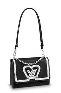 Louis Vuitton Outlet original TWIST MM M54286 black