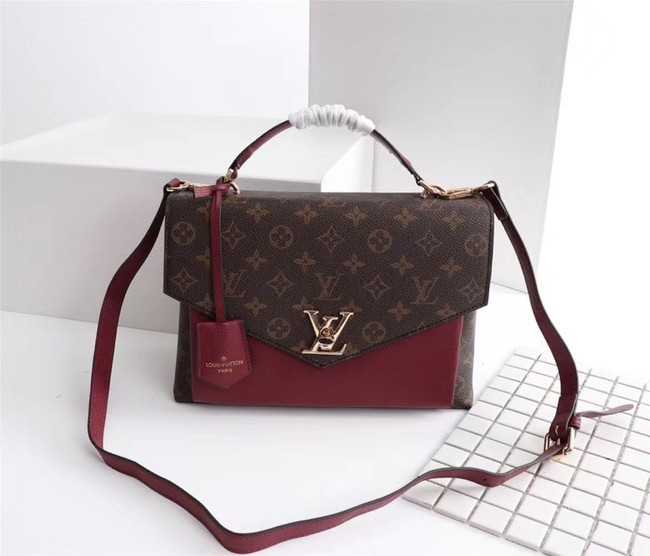 Louis Vuitton Outlet Monogram Canvas Pochette Metis Bag M54879 fuchsia