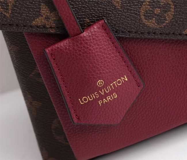 Louis Vuitton Outlet Monogram Canvas Pochette Metis Bag M54879 fuchsia