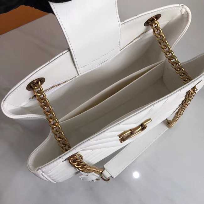 Louis Vuitton Outlet NEW WAVE CHAIN TOTE M51978 white