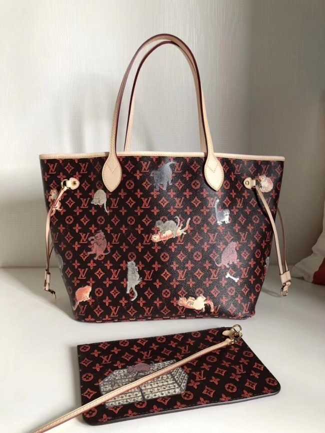 Louis Vuitton Outlet Original Monogram Canvas NEVERFULL MM M44441