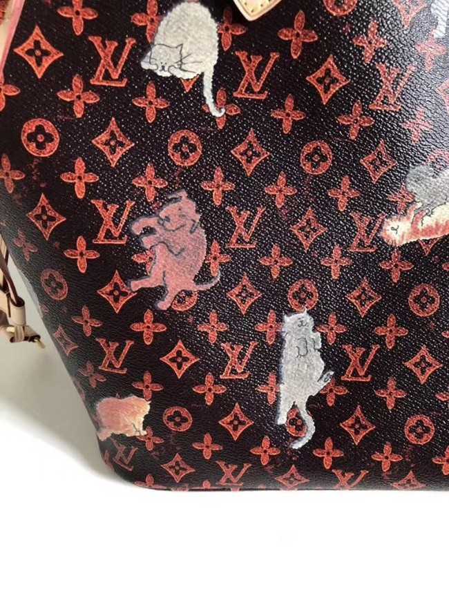 Louis Vuitton Outlet Original Monogram Canvas NEVERFULL MM M44441