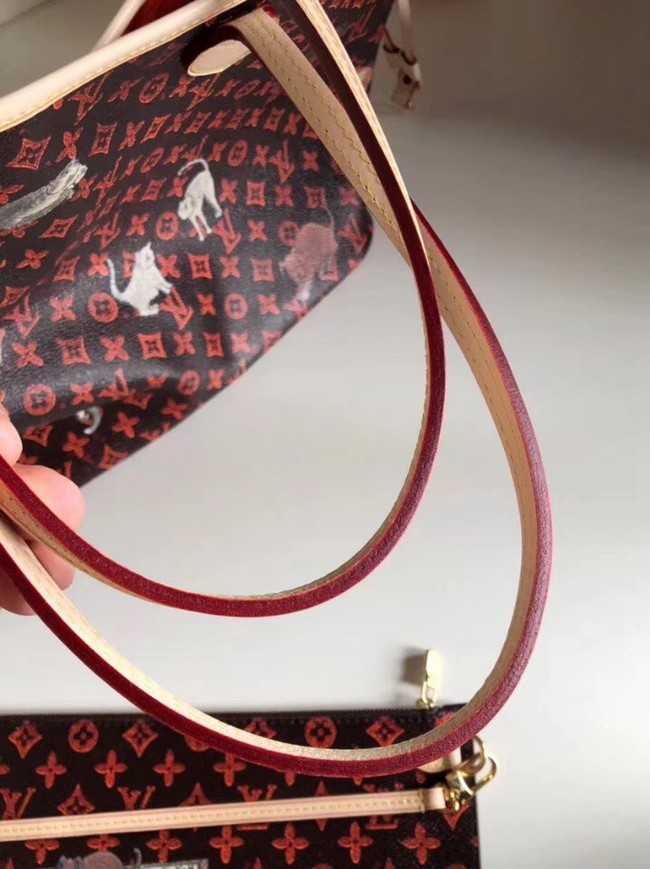 Louis Vuitton Outlet Original Monogram Canvas NEVERFULL MM M44441