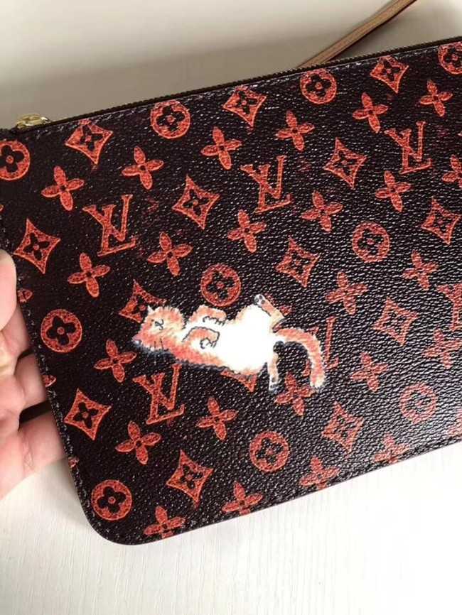 Louis Vuitton Outlet Original Monogram Canvas NEVERFULL MM M44441