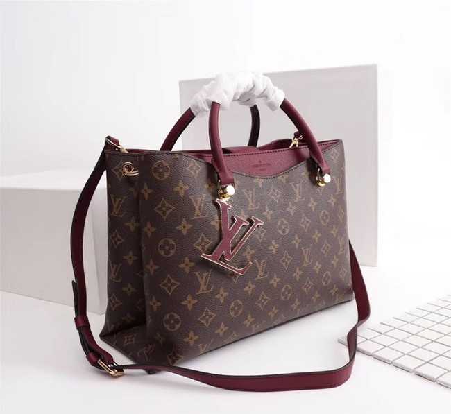 Louis Vuitton Outlet Monogram Canvas RIVERSIDE M55040 fuchsia