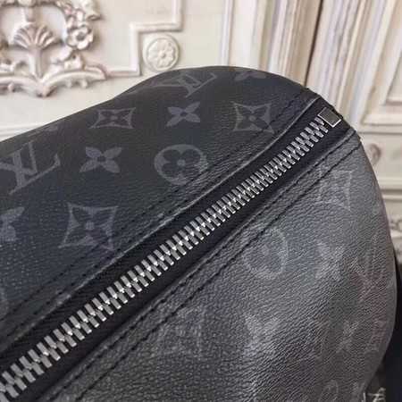 Louis Vuitton Outlet Monogram Canvas Keepall 41418 black