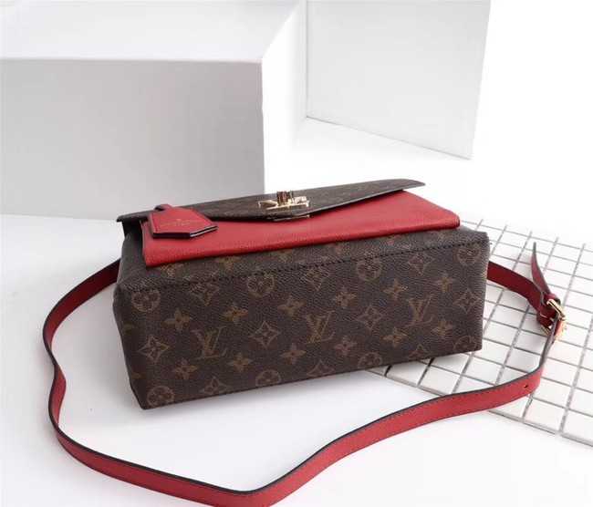 Louis Vuitton Outlet Monogram Canvas Pochette Metis Bag M54879 red