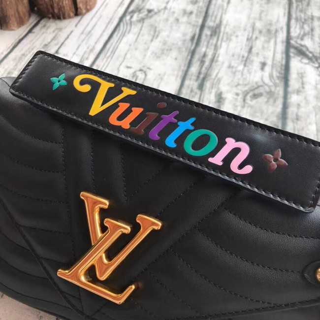 Louis Vuitton Outlet NEW WAVE CHAIN BAG MM M51498 black