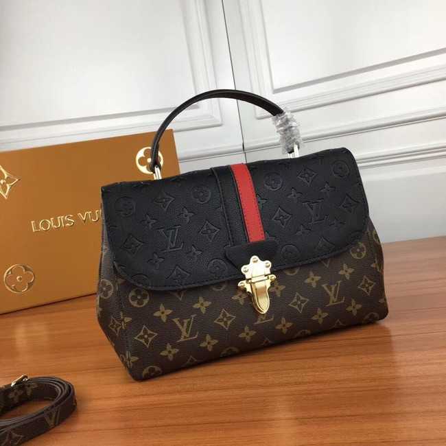 Louis Vuitton Outlet monogram canvas M66812 black