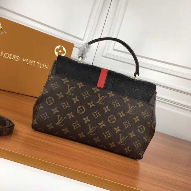 Louis Vuitton Outlet monogram canvas M66812 black