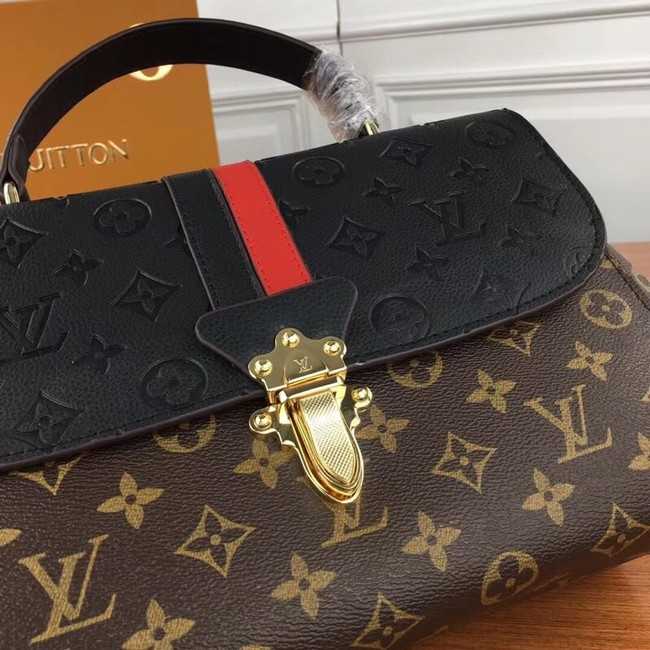 Louis Vuitton Outlet monogram canvas M66812 black