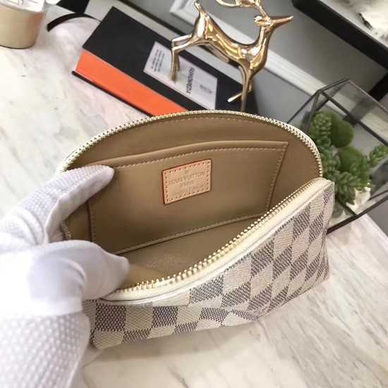 Louis Vuitton Outlet Damier Azur Cosmetic Pouch M47515