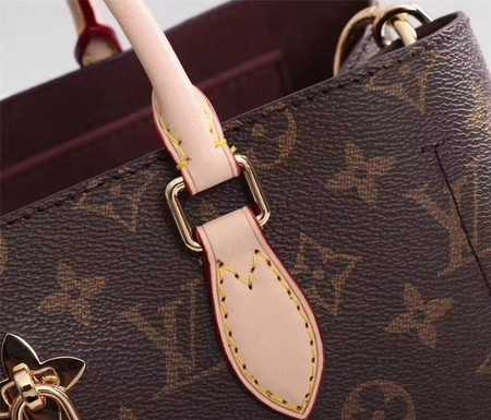 Louis Vuitton Outlet monogram canvas monogram flower M43553 cream