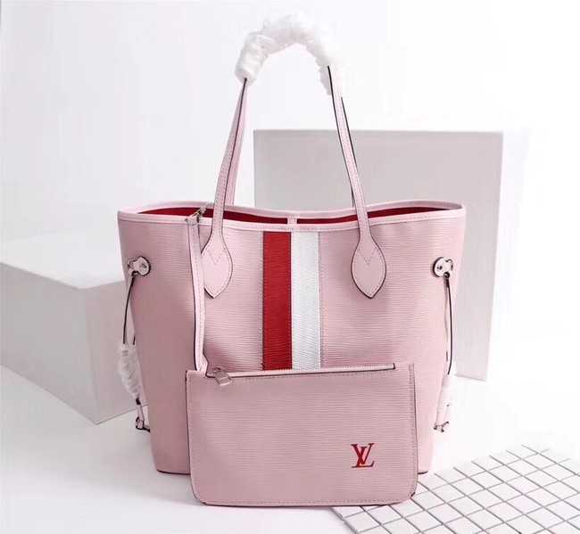 Louis Vuitton Outlet Neverfull Epi Leather MM 53763 pink