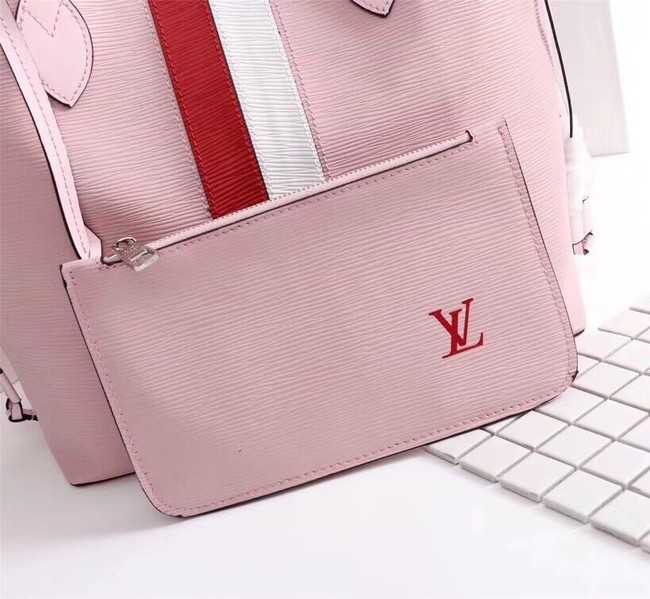 Louis Vuitton Outlet Neverfull Epi Leather MM 53763 pink