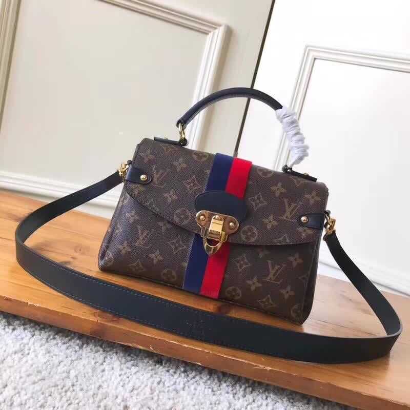 Louis Vuitton Outlet GEORGES BB M43866 blue&red