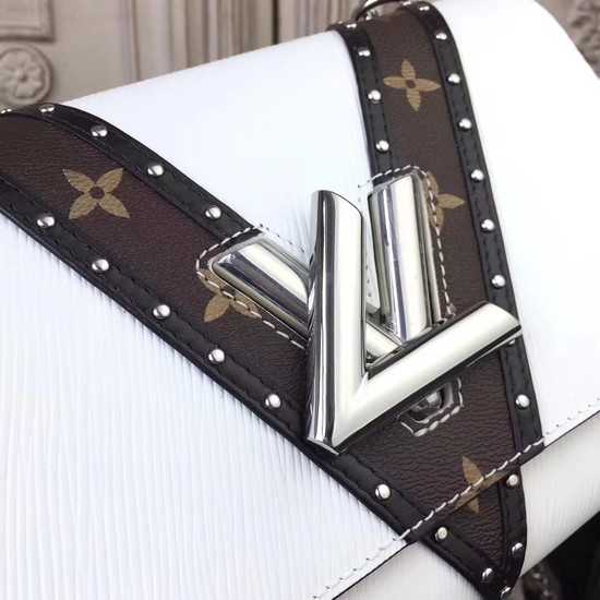 Louis Vuitton Outlet original epi leather twist 50282 white