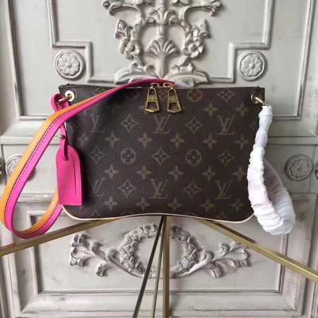 Louis Vuitton Outlet lorette Original monogram canvas handbags M44053 rose