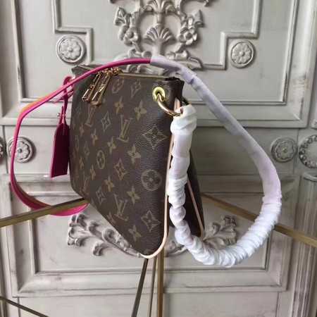 Louis Vuitton Outlet lorette Original monogram canvas handbags M44053 rose