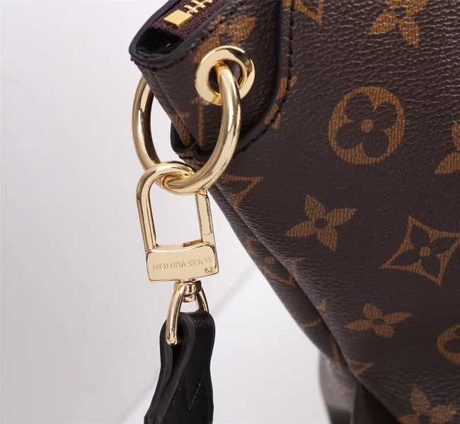 Louis Vuitton Outlet Monogram Canvas FLOWER ZIPPED TOTE BB M44350 black