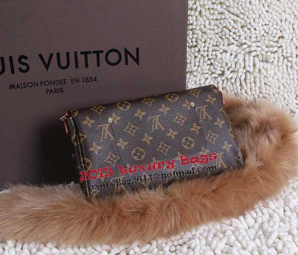 Louis Vuitton Outlet Monogram Canvas Favorite MM Shoulder Bag M40718