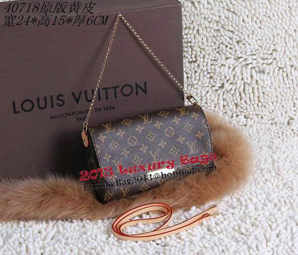 Louis Vuitton Outlet Monogram Canvas Favorite MM Shoulder Bag M40718