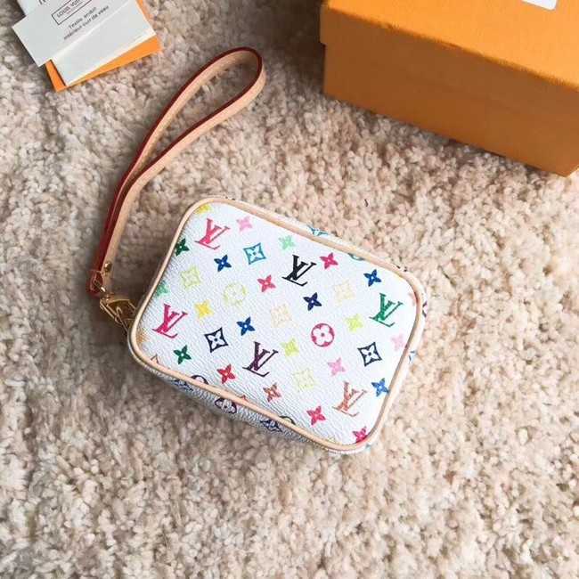 Louis Vuitton Outlet original Monogram Multicolor Canvas M58030 white