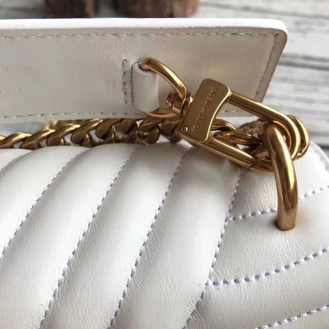 Louis Vuitton Outlet NEW WAVE CHAIN BAG MM M51945 white