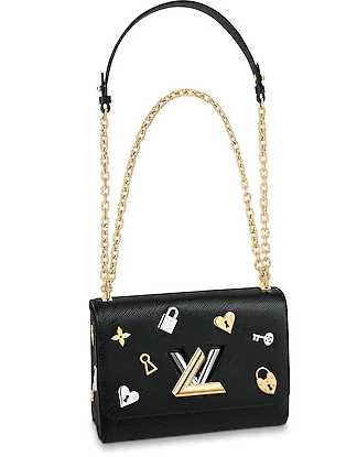 Louis Vuitton Outlet TWIST MM M52890 Noir