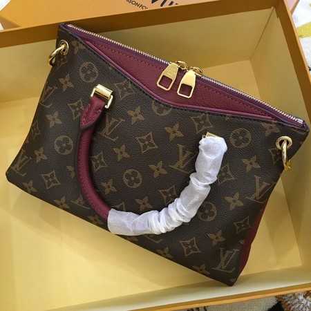 Louis Vuitton Outlet original Monogram Canvas Pallas Bag M42961 purple