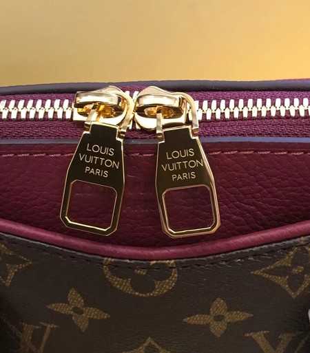 Louis Vuitton Outlet original Monogram Canvas Pallas Bag M42961 purple