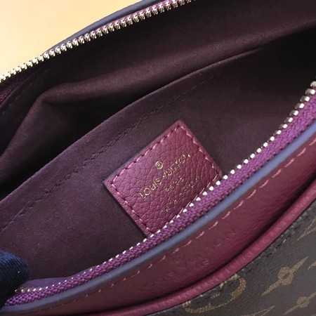 Louis Vuitton Outlet original Monogram Canvas Pallas Bag M42961 purple