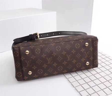 Louis Vuitton Outlet monogram canvas monogram flower M43553 black