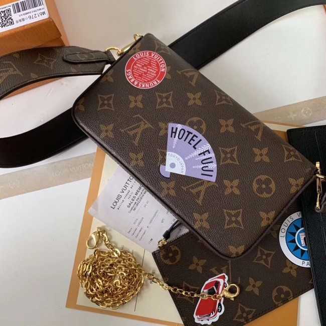 Louis Vuitton Outlet original monogram canvas POCHETTE FELICIE M63999