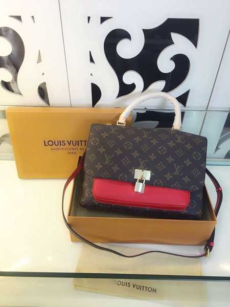 Louis Vuitton Outlet monogram canvas marignan M44259 red