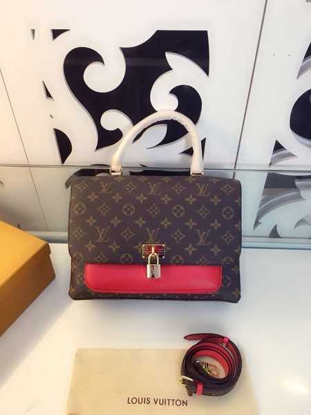 Louis Vuitton Outlet monogram canvas marignan M44259 red