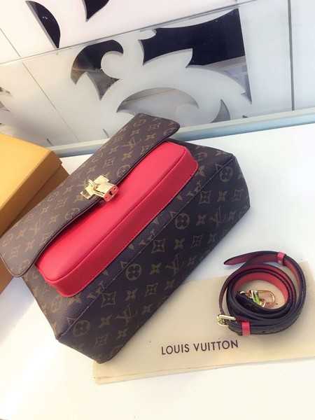 Louis Vuitton Outlet monogram canvas marignan M44259 red