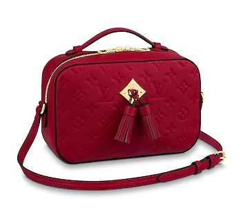 Louis Vuitton Outlet original mongram empreinte SAINTONGE M44593 Scarlet