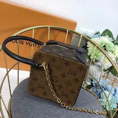 Louis Vuitton Outlet original monogram canvas tote bag SQUARE M43589