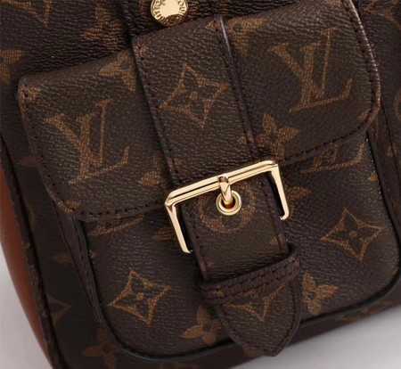 Louis Vuitton Outlet manhattan monogram canvas handbags M43482 apricot