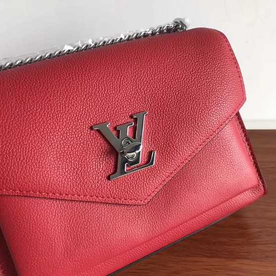 Louis Vuitton Outlet Original Leather Evening Bag Clutch Love Note replica M54500 red