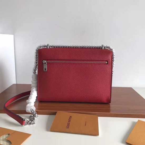 Louis Vuitton Outlet Original Leather Evening Bag Clutch Love Note replica M54500 red