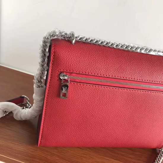 Louis Vuitton Outlet Original Leather Evening Bag Clutch Love Note replica M54500 red