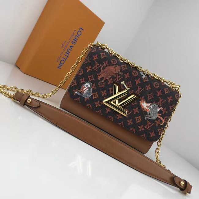 Louis Vuitton Outlet TWIST MM M44408 brown