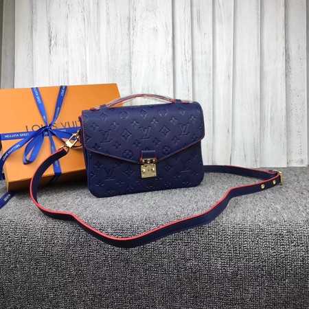 Louis Vuitton Outlet Monogram Empreinte Tote Bag M40780 blue