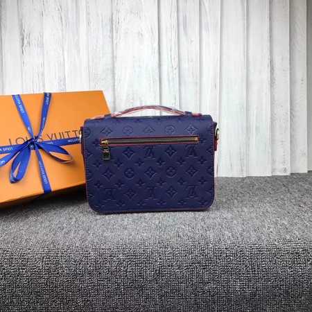 Louis Vuitton Outlet Monogram Empreinte Tote Bag M40780 blue