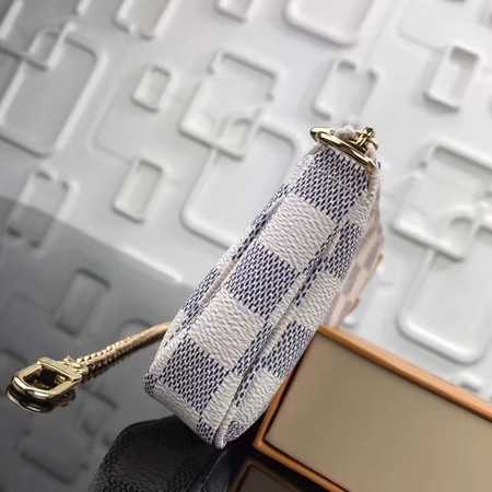 Louis Vuitton Outlet original Damier Azur MINI POCHETTE ACCESSORIES N58009