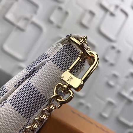 Louis Vuitton Outlet original Damier Azur MINI POCHETTE ACCESSORIES N58009