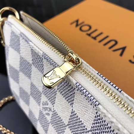 Louis Vuitton Outlet original Damier Azur MINI POCHETTE ACCESSORIES N58009